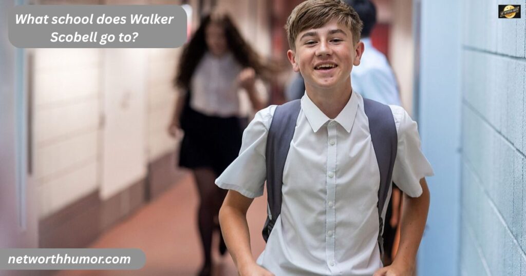 What school does Walker Scobell go to?